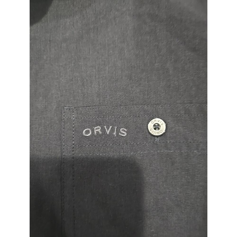 Orvis Mens Short Sleeve Shirt Extra Large Black - Picture 4 of 5